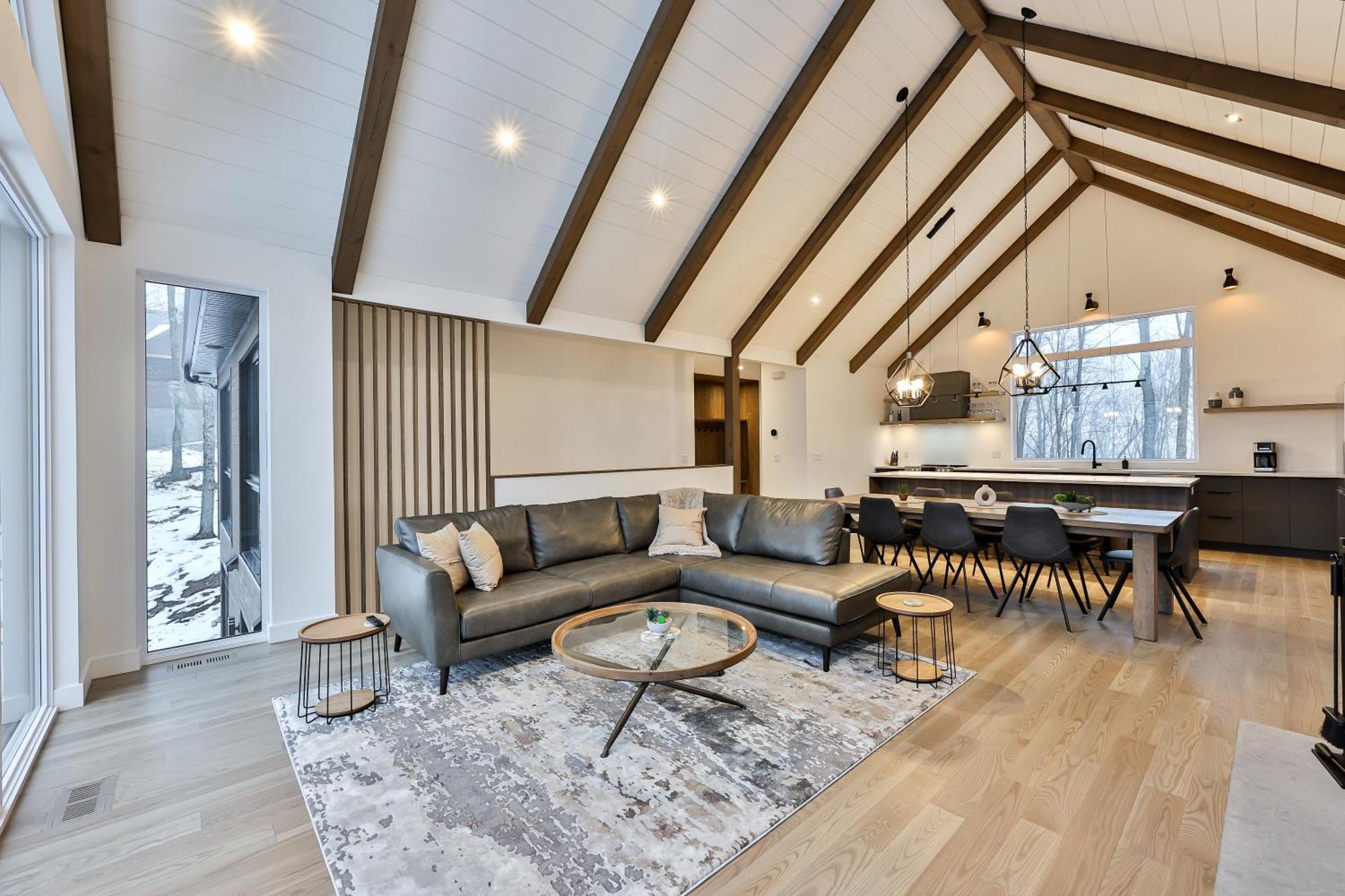 The Chic Shack - Golf, Ski, Spa Saint-Faustin Exterior foto